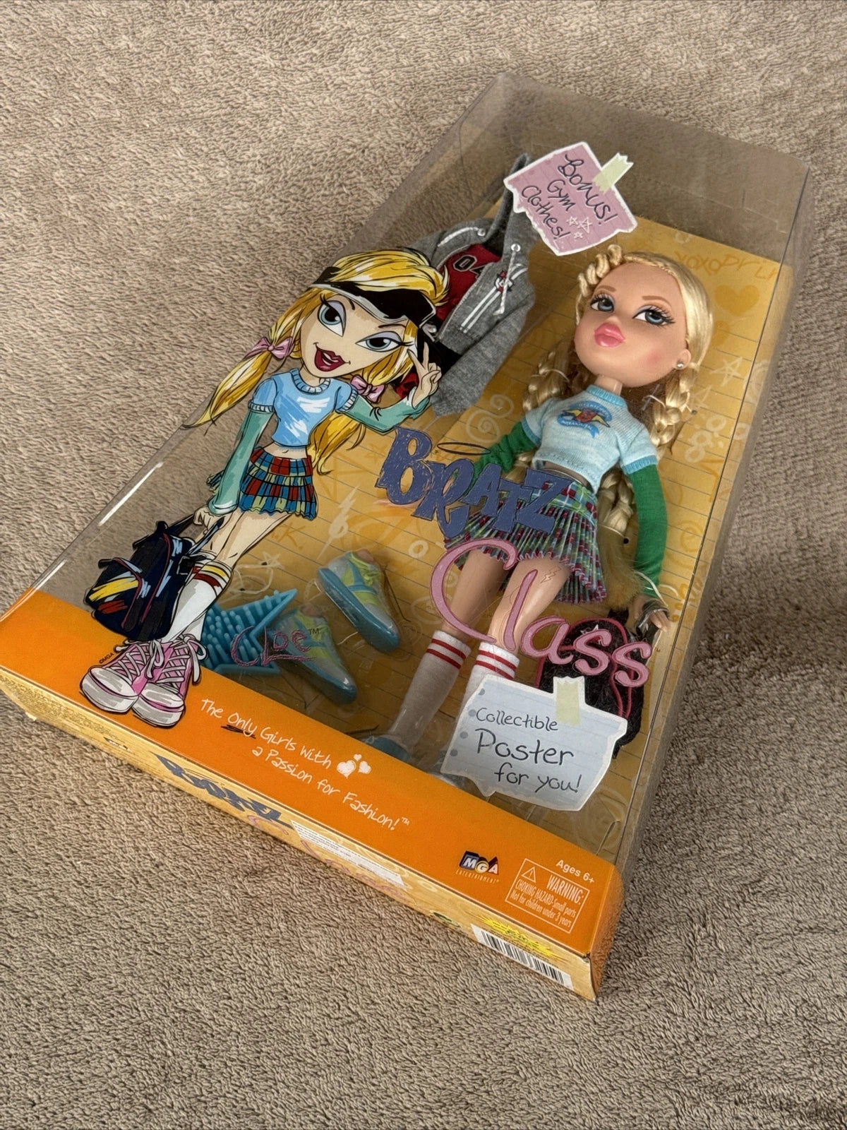 Bratz Doll Class Cloe New In Box Rare & Hard To Find Sealed