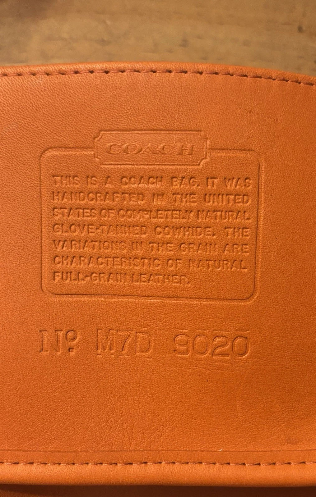 Coach Women’s Vintage Ergo Mini Zip Bag 9020