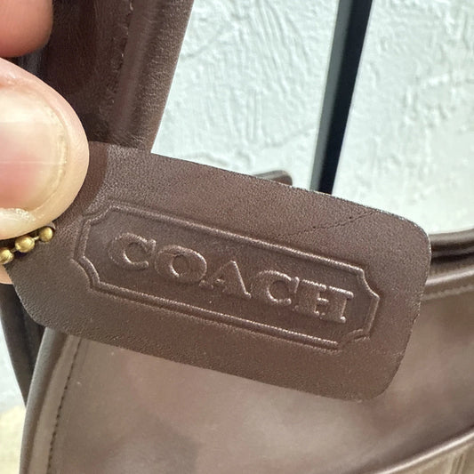 Vintage COACH Coach 9033 Ergo Shoulder Bag Glove Tanned Leather brown Costa Rica
