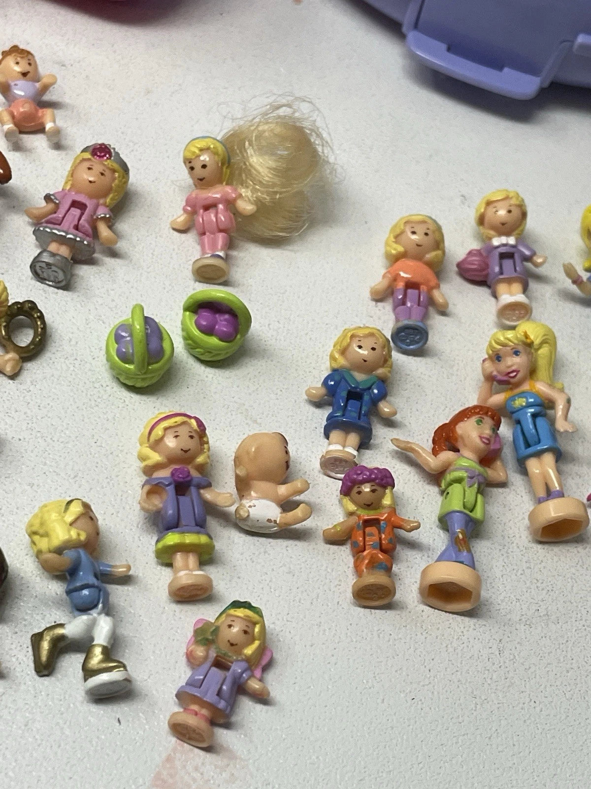 Polly Pocket Bluebird Lot~26Sets 50-Dolls Accessories (please Read) 80’s 90’s