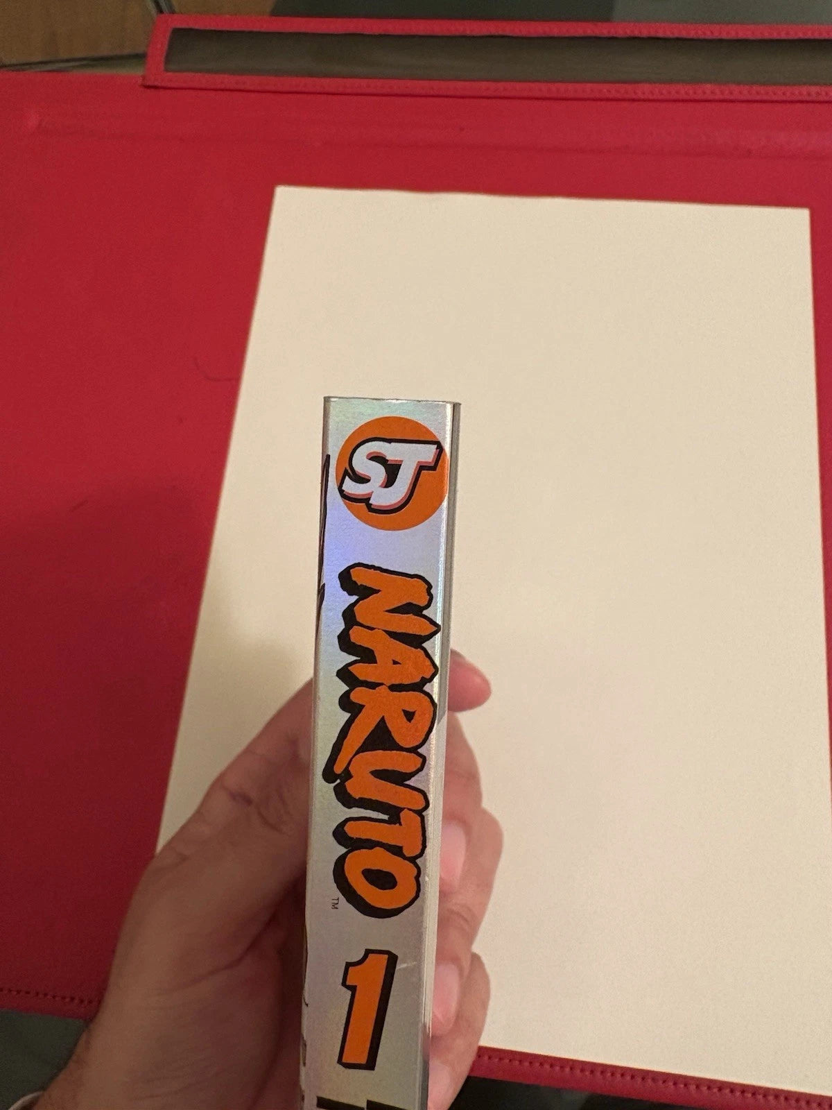 NARUTO #1 Limited Edition 2003 Manga - English FOIL Cover
