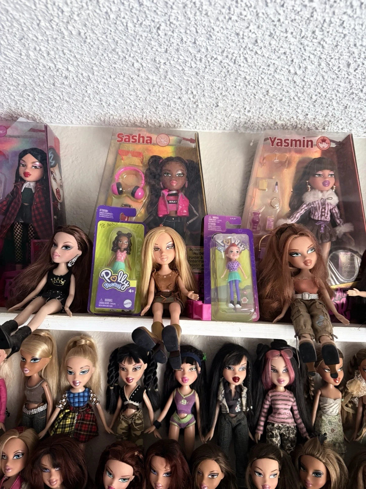 Bratz Fashion Doll Lot, 52 Dolls Plus Head, Jade Sasha Yasmin and More, Y2K Vintage Doll Collection