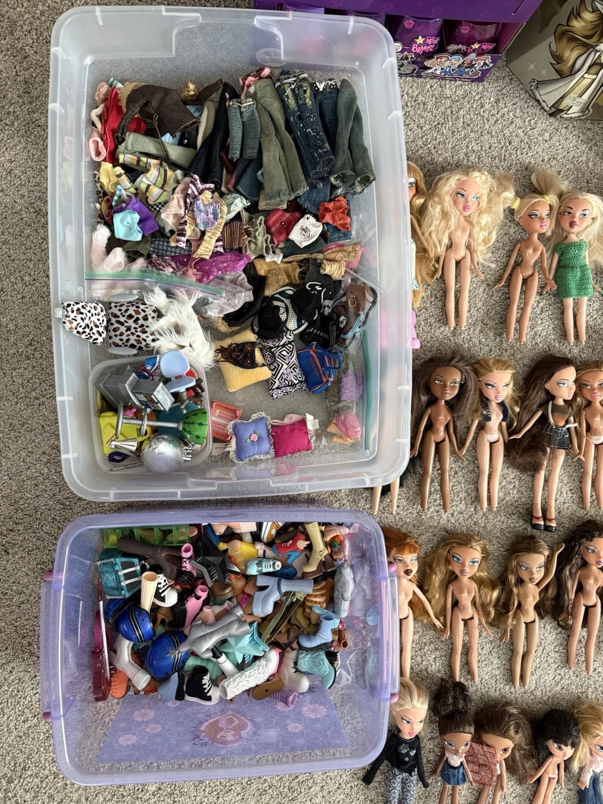 BRATZ Play Doll-RARE GRAIL Lot Of Bratz Mix! Obo!Smoke Free