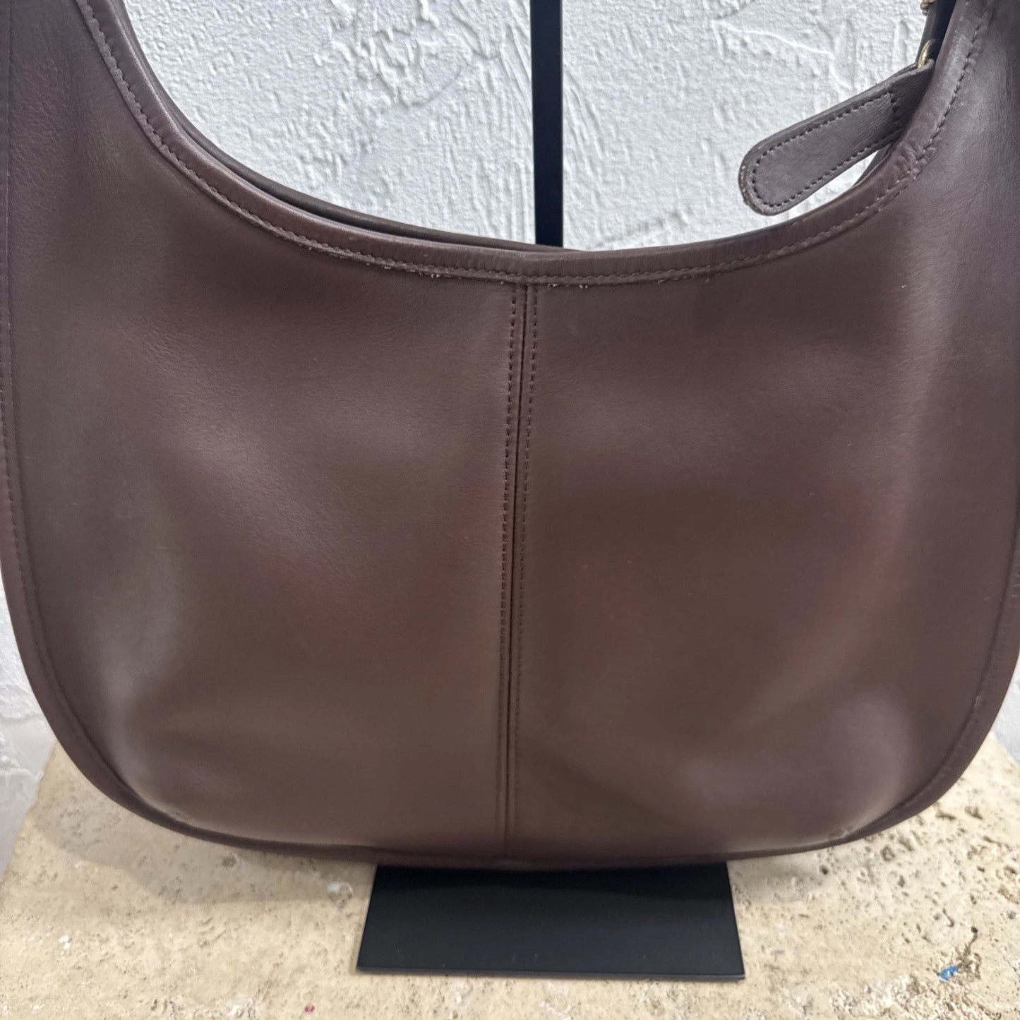 Vintage COACH Coach 9033 Ergo Shoulder Bag Glove Tanned Leather brown Costa Rica
