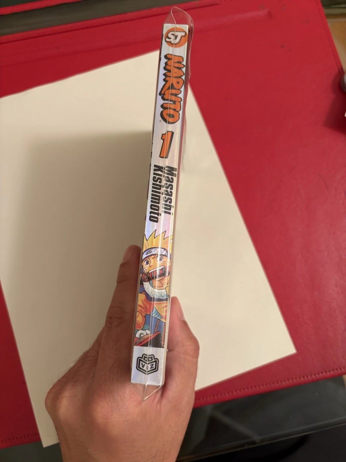 NARUTO #1 Limited Edition 2003 Manga - English FOIL Cover