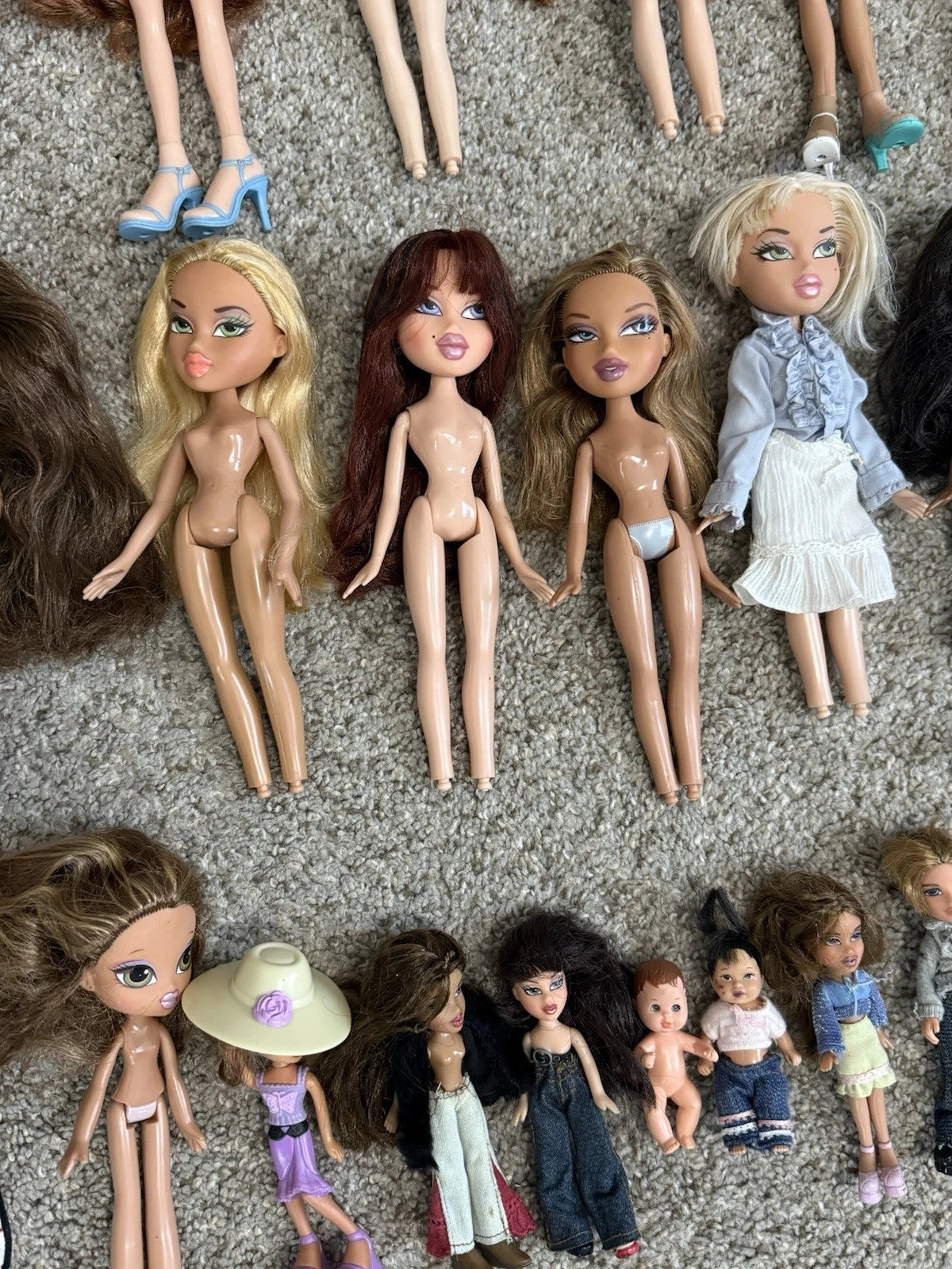 BRATZ Play Doll-RARE GRAIL Lot Of Bratz Mix! Obo!Smoke Free