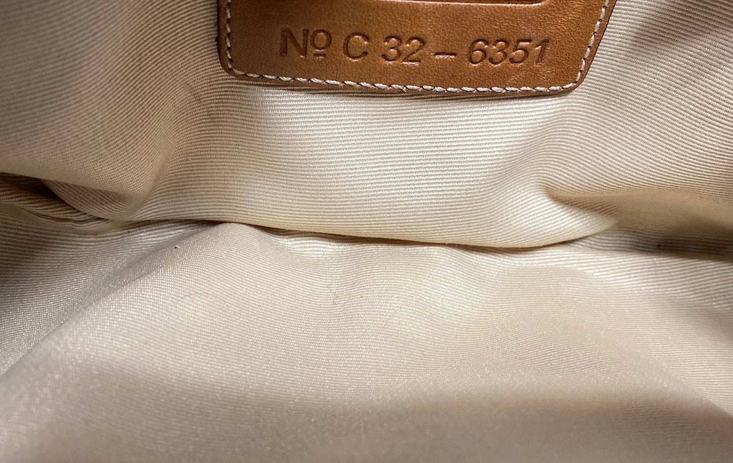 Vintage 2000s Coach Orange Ergo Signature C Canvas Leather Hobo Shoulder Bag