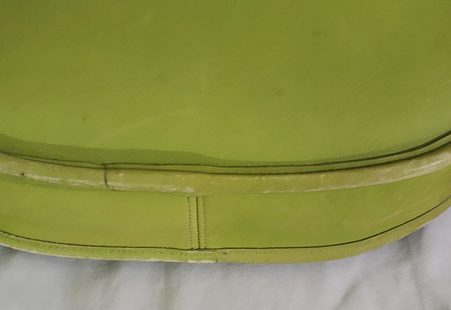 Vtg Rare Old 90s Coach 9034 Flap Ergo Leather Shoulder Bag Lot Green Made In USA