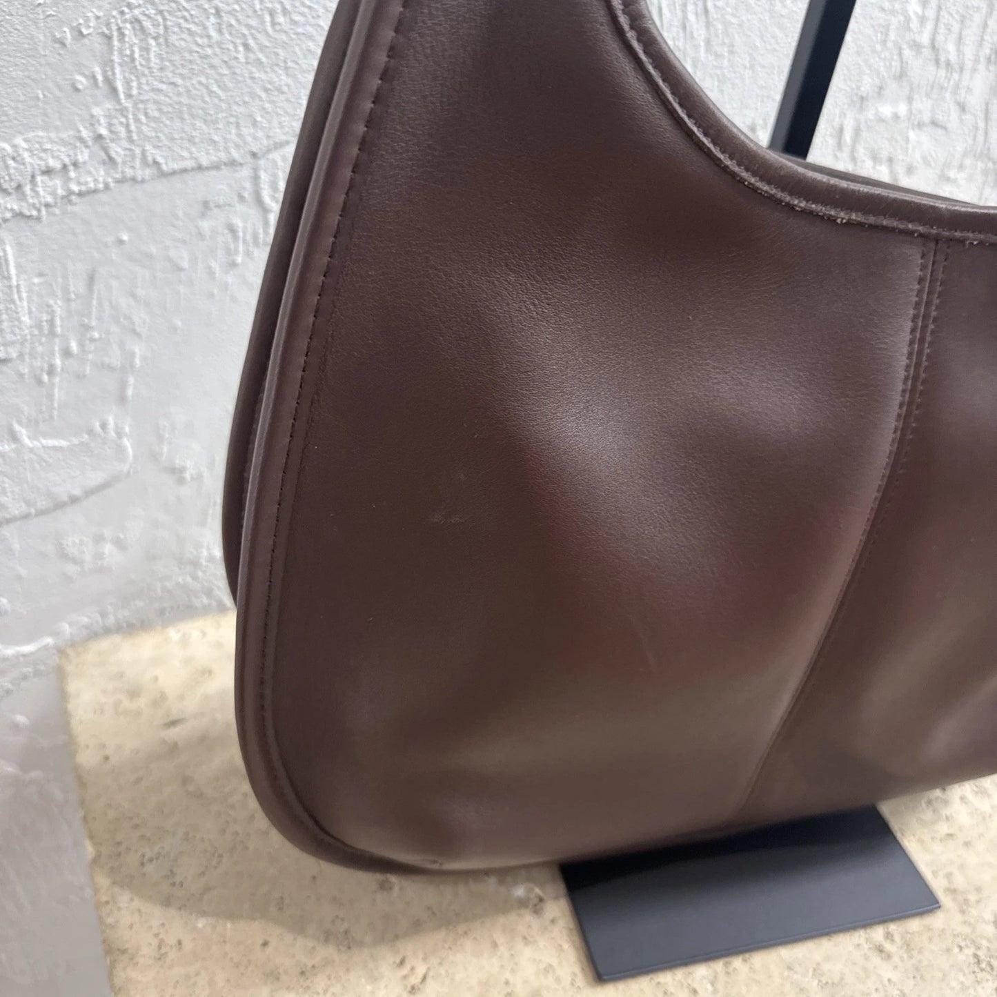 Vintage COACH Coach 9033 Ergo Shoulder Bag Glove Tanned Leather brown Costa Rica