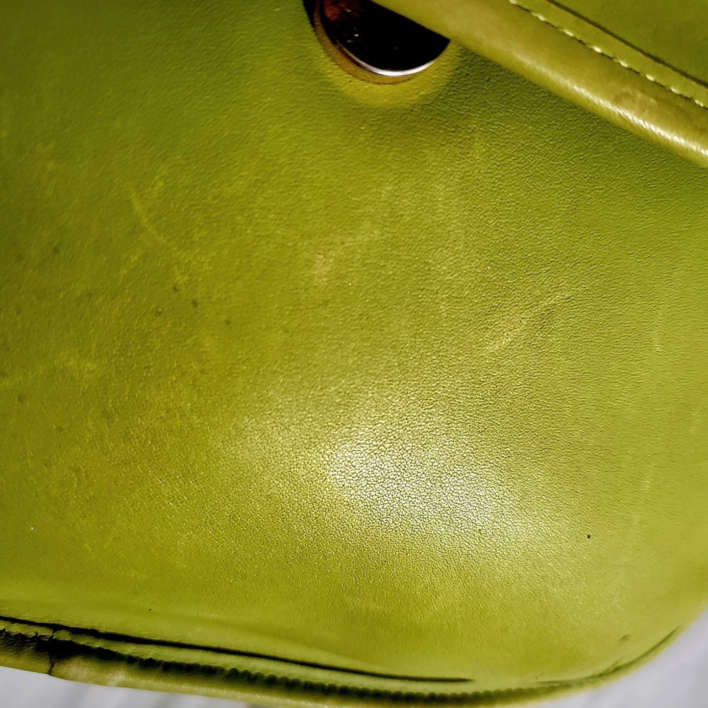 Vtg Rare Old 90s Coach 9034 Flap Ergo Leather Shoulder Bag Lot Green Made In USA