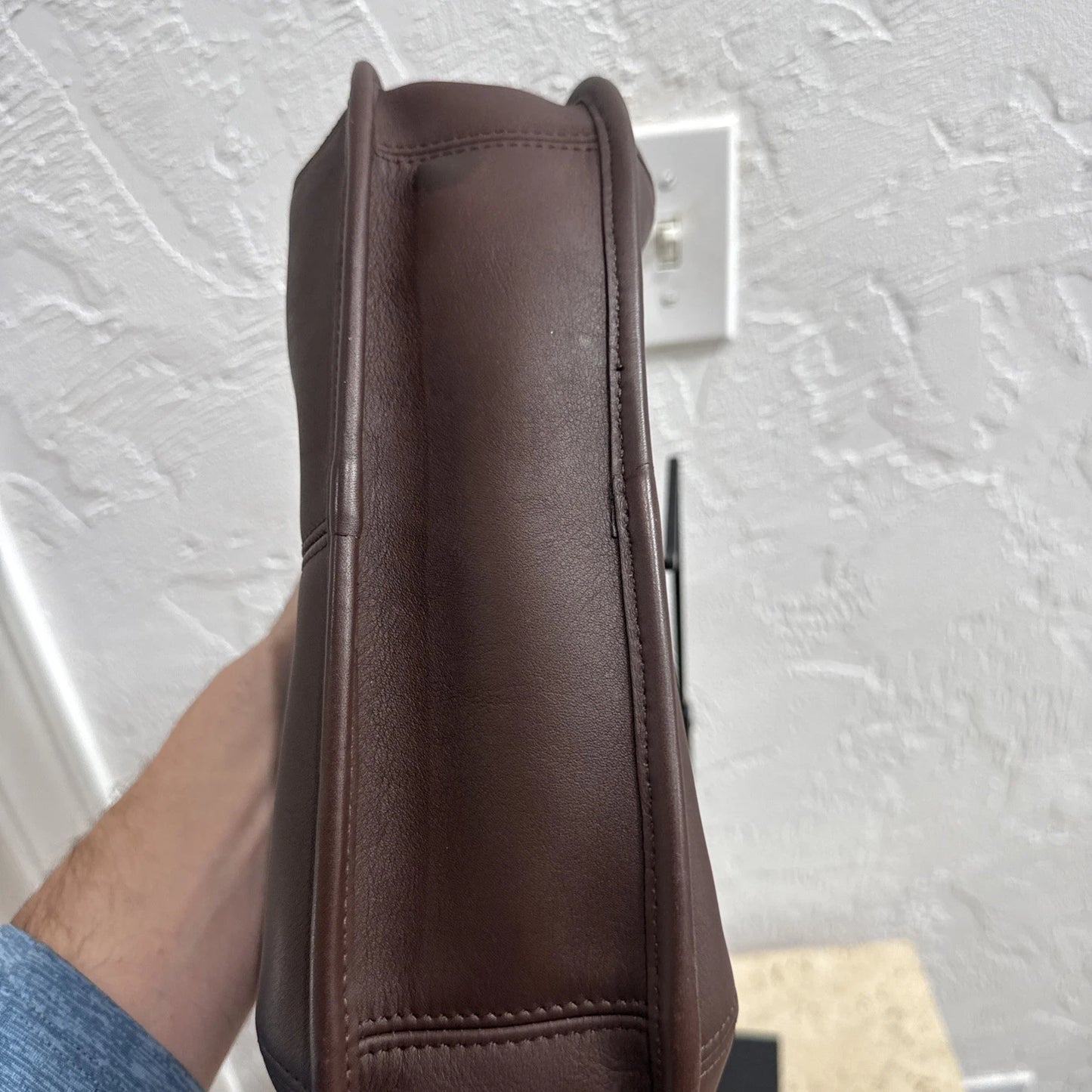 Vintage COACH Coach 9033 Ergo Shoulder Bag Glove Tanned Leather brown Costa Rica