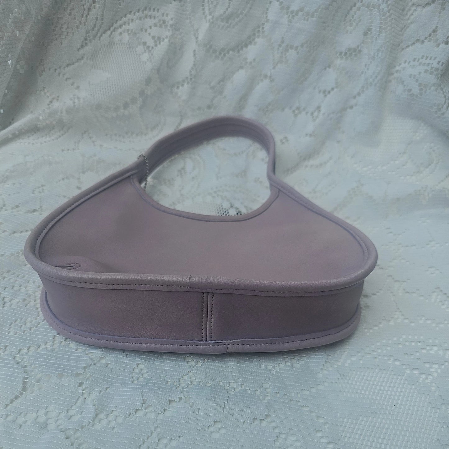 Vintage Coach Ergo Shoulder Bag 9027 Rare Lavender Purple Leather