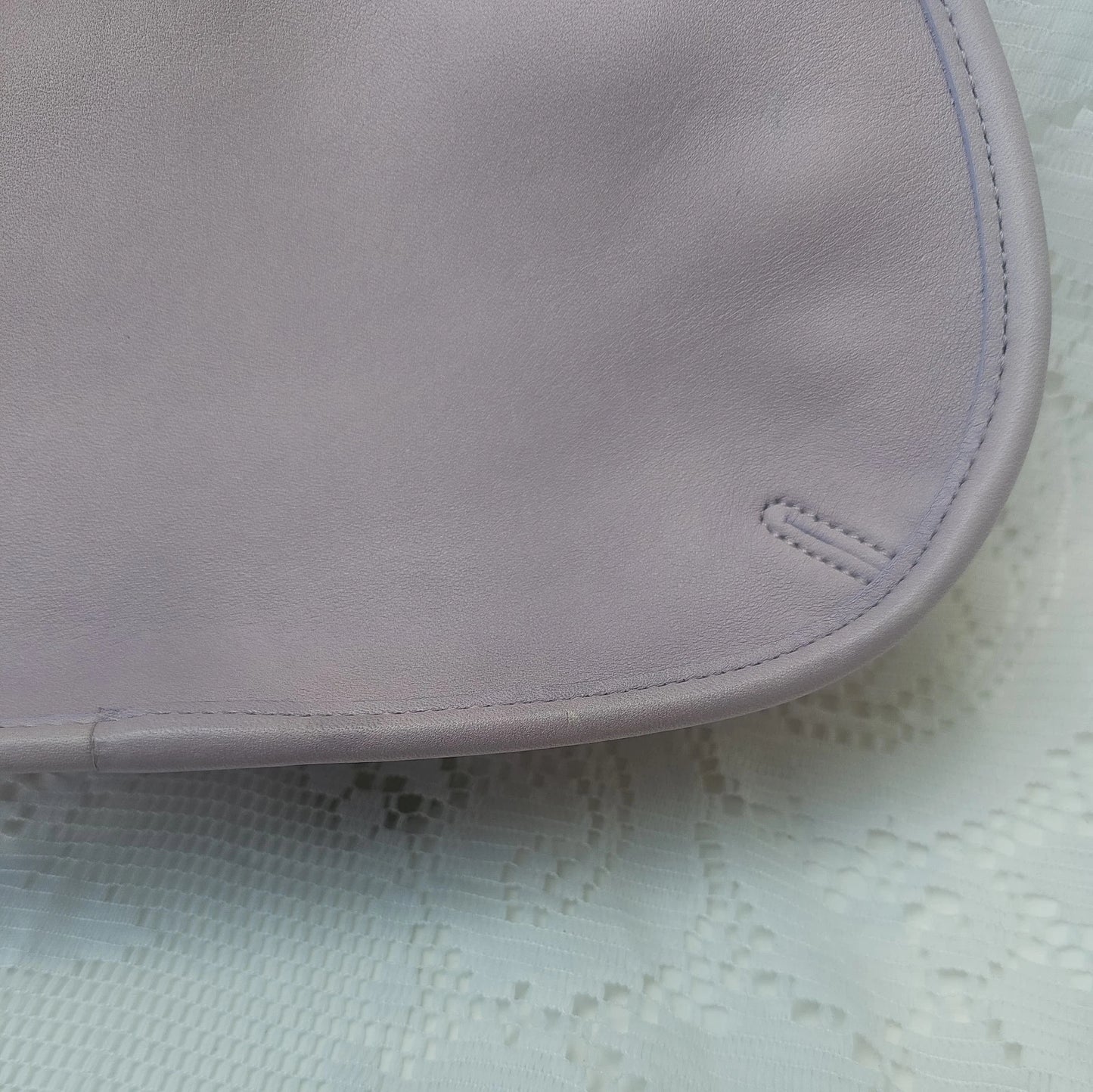 Vintage Coach Ergo Shoulder Bag 9027 Rare Lavender Purple Leather