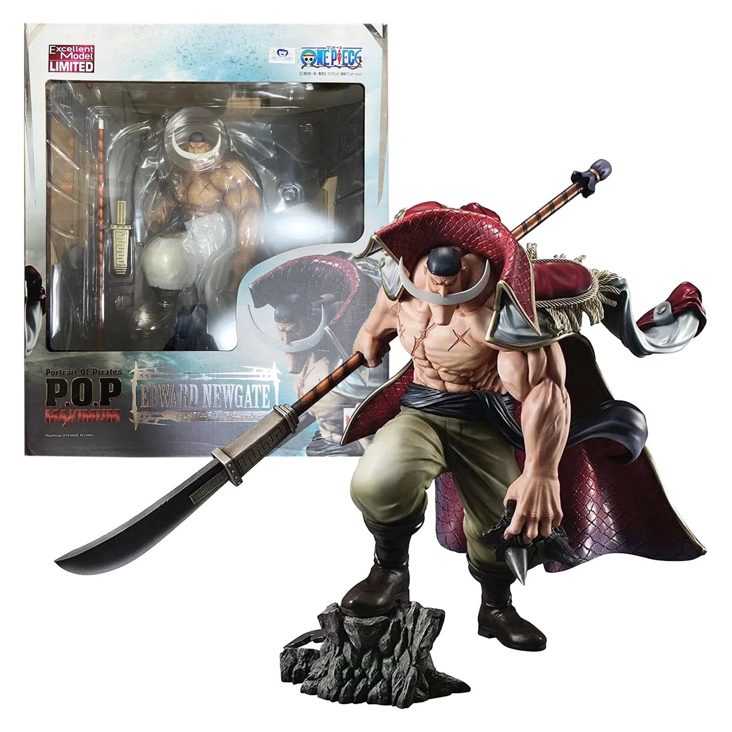 Portrait.Of.Pirates P.O.P ONE PIECE NEO-MAXIMUM Whitebeard NEWGATE Figure New