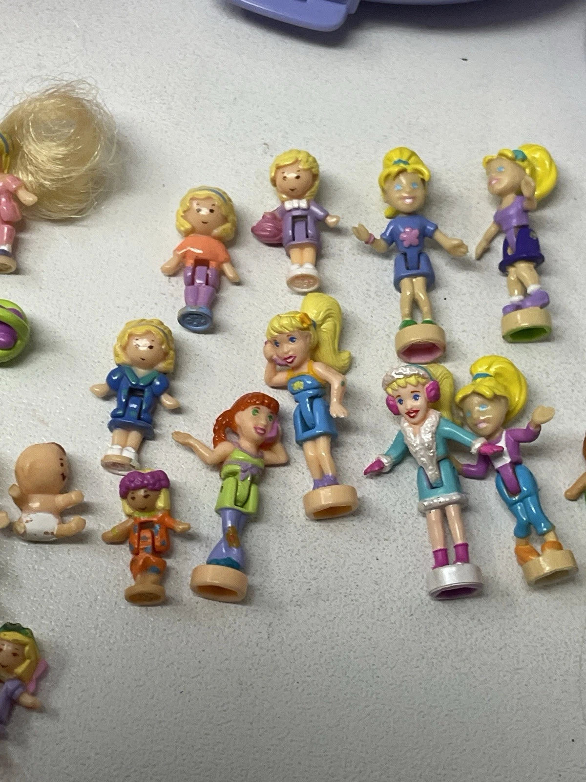 Polly Pocket Bluebird Lot~26Sets 50-Dolls Accessories (please Read) 80’s 90’s