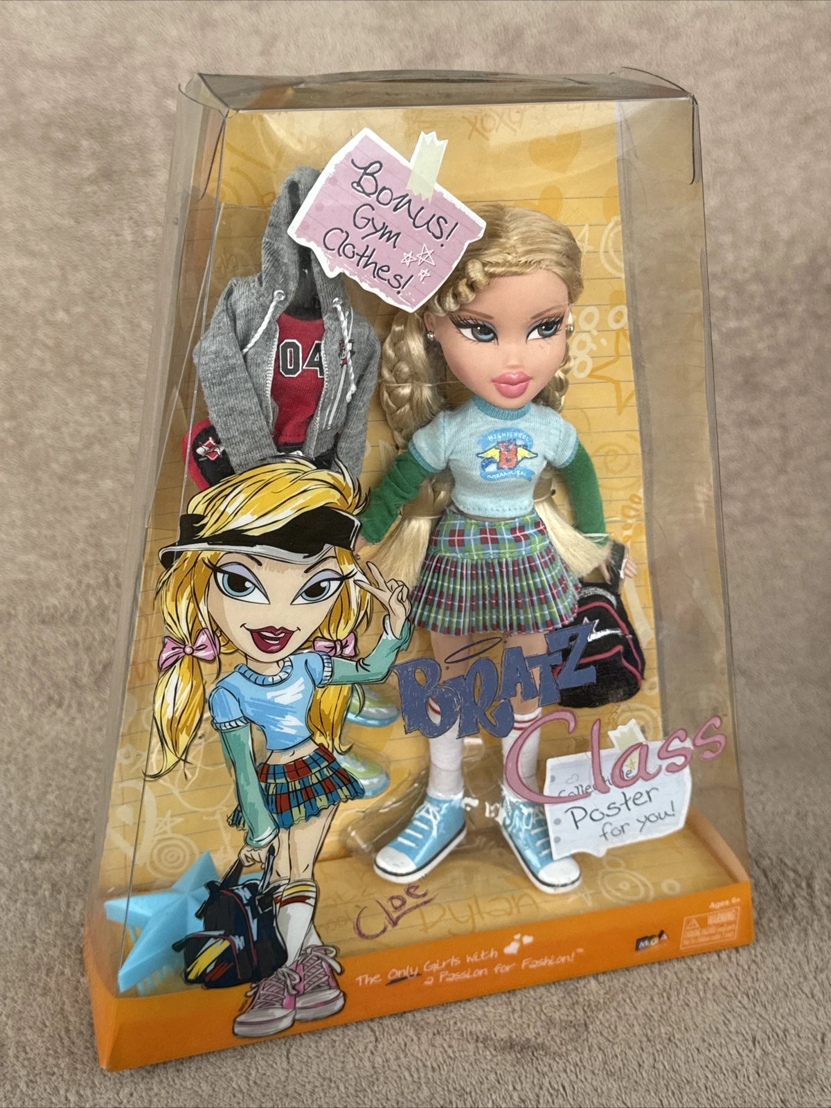 Bratz Doll Class Cloe New In Box Rare & Hard To Find Sealed