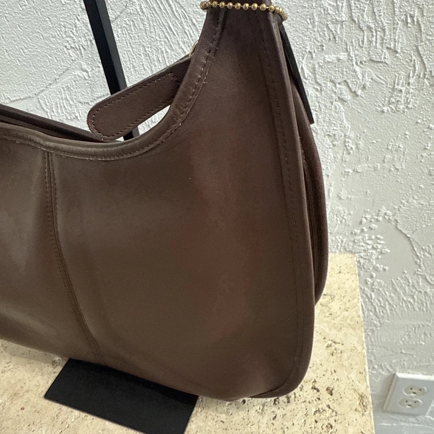 Vintage COACH Coach 9033 Ergo Shoulder Bag Glove Tanned Leather brown Costa Rica