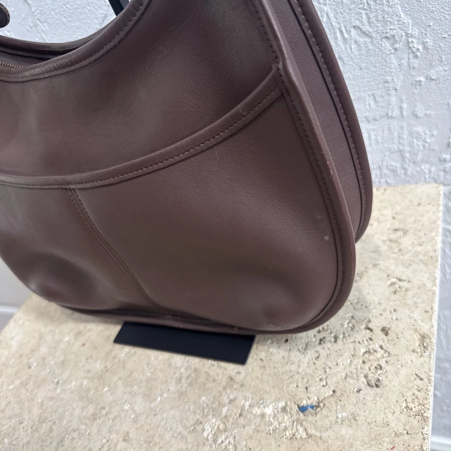 Vintage COACH Coach 9033 Ergo Shoulder Bag Glove Tanned Leather brown Costa Rica