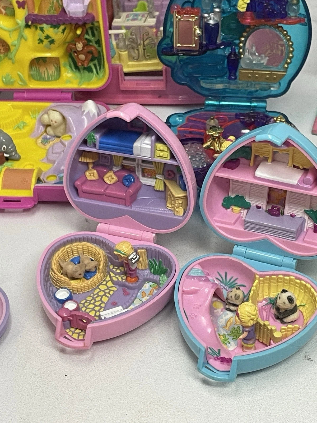 Polly Pocket Bluebird Lot~26Sets 50-Dolls Accessories (please Read) 80’s 90’s