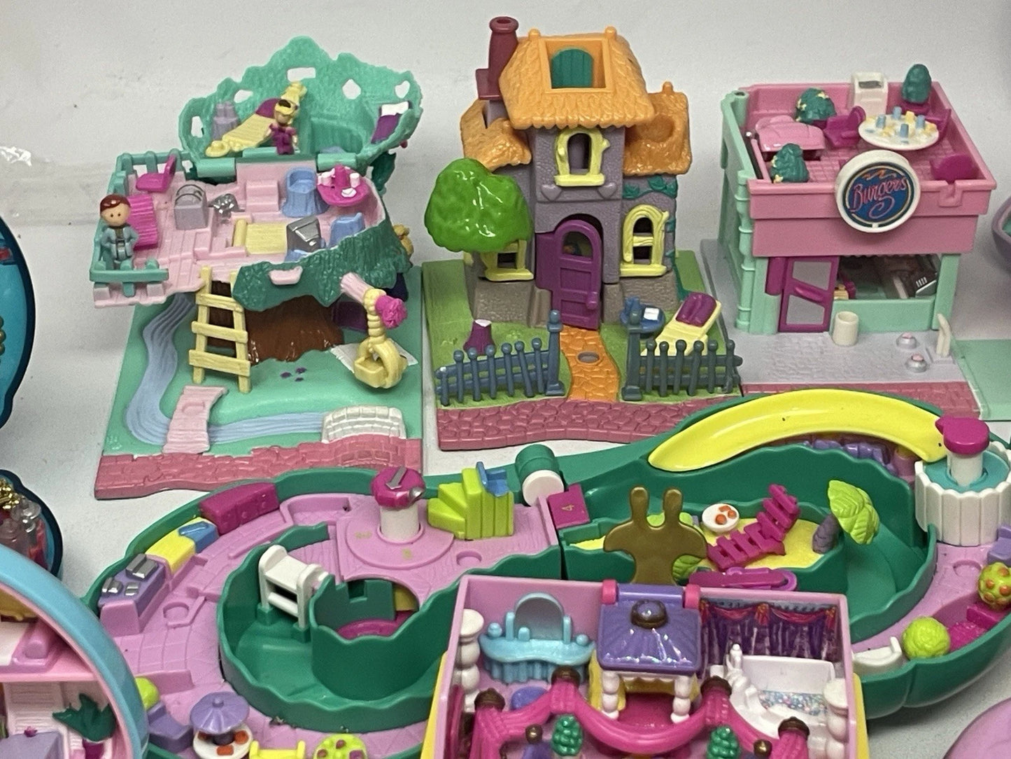 Polly Pocket Bluebird Lot~26Sets 50-Dolls Accessories (please Read) 80’s 90’s